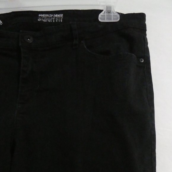 SMART SET INSIDER PREMIUM DENIM | Skinny Fit | size 33 | Black Denim | GUC - Picture 5 of 16